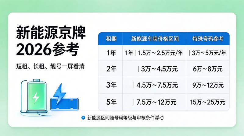 租电车指标注意事项